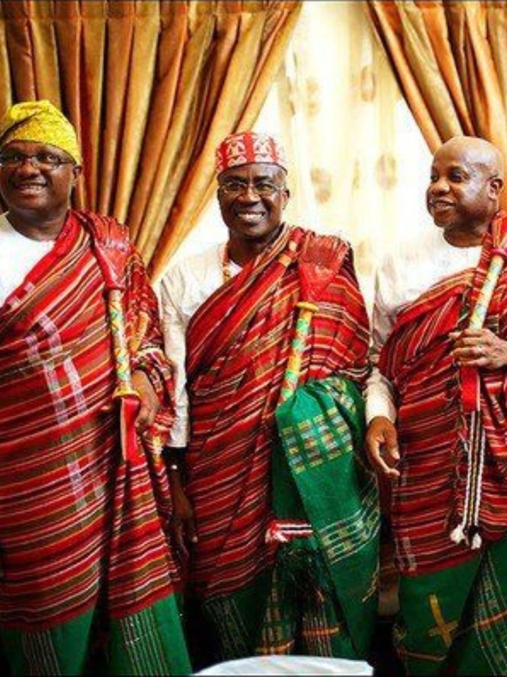 men wearing igbulu